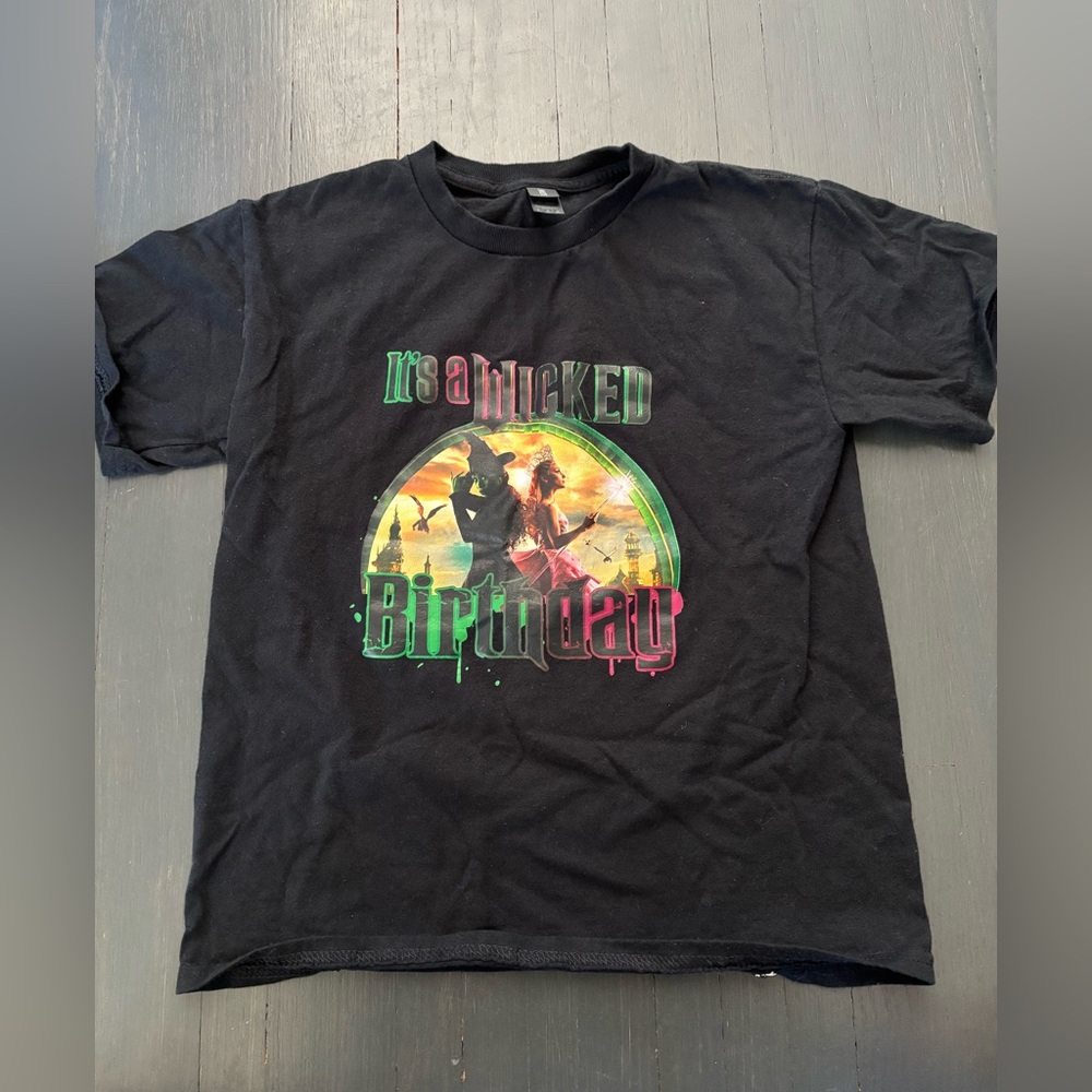 Wicked themed birthday shirt (Y-M)